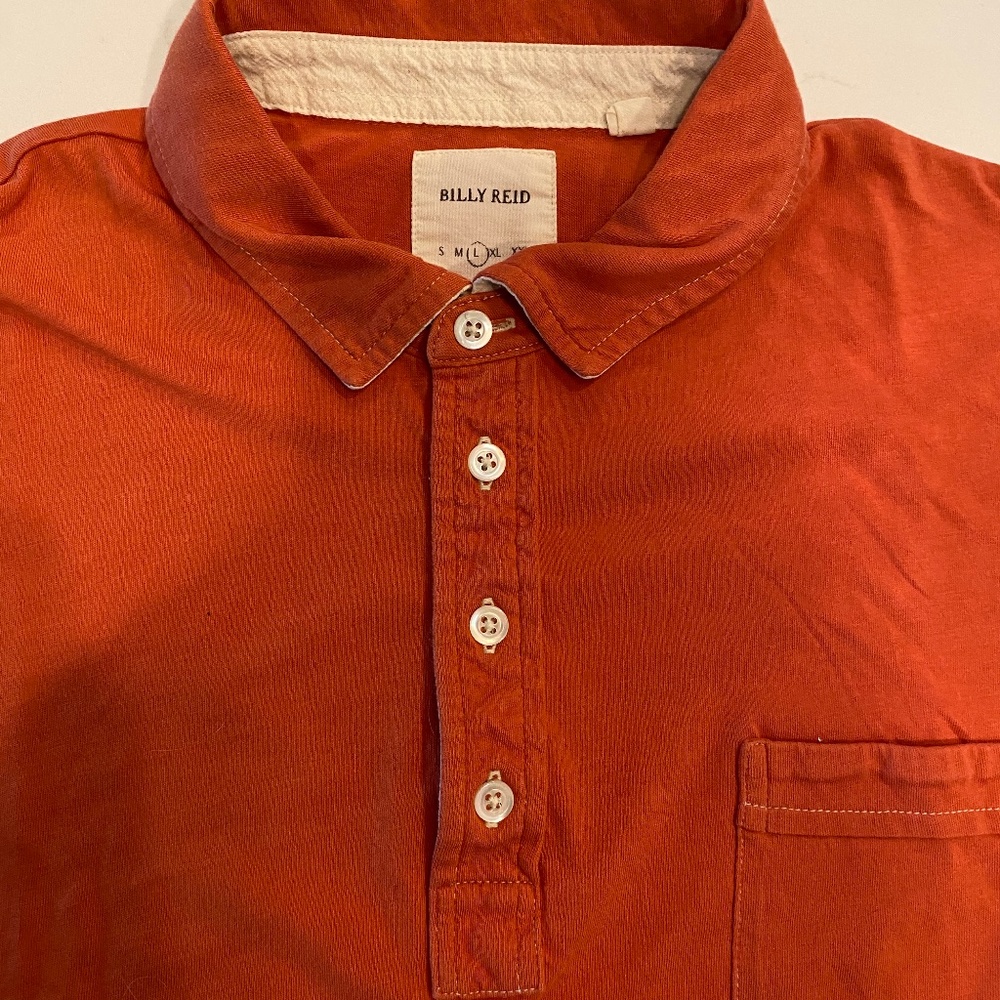 Mens Billy Reid Polo